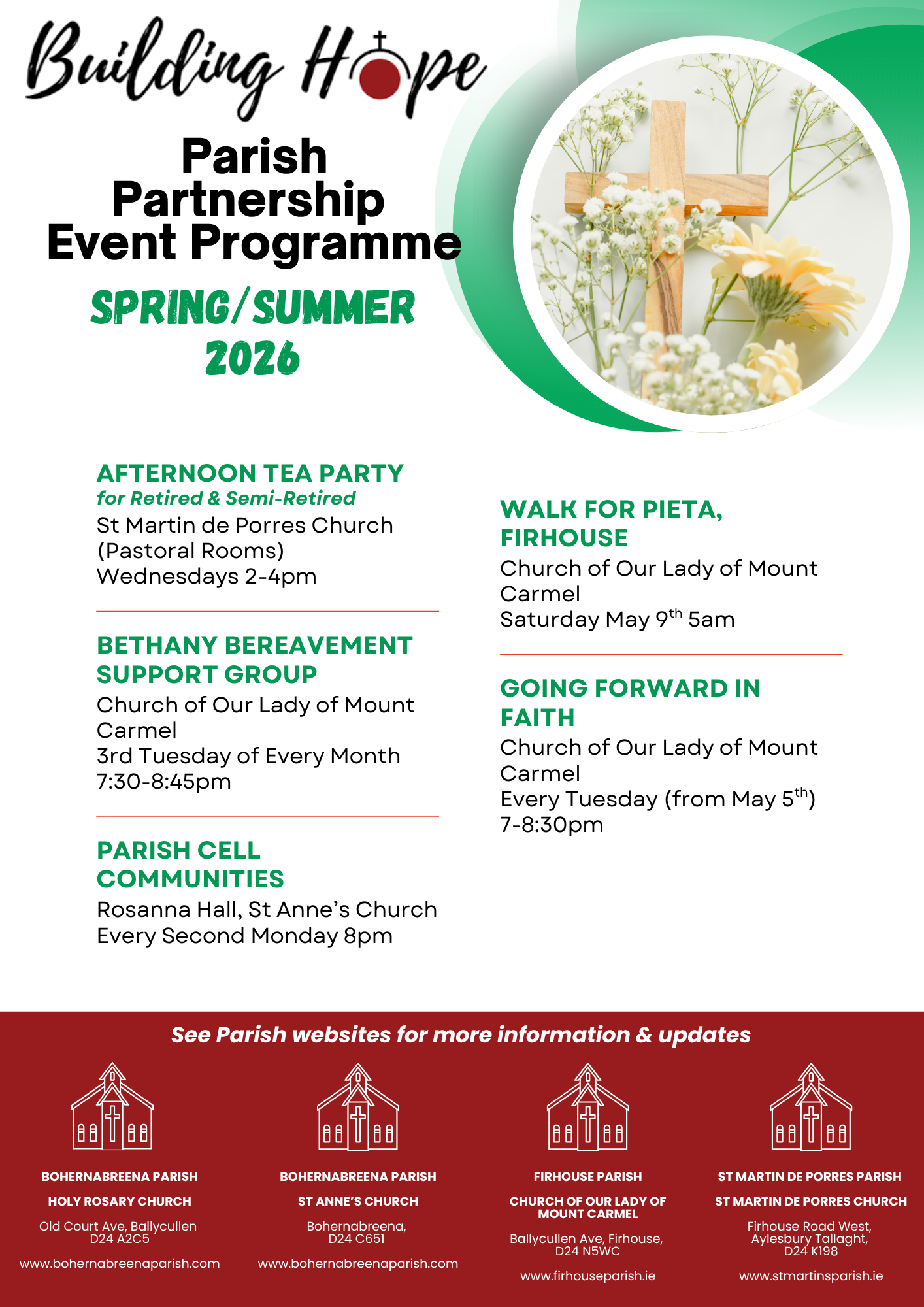 Parish Partnership Events Spring Summer 2026 Page 1