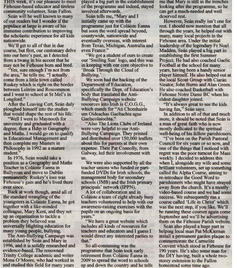Sean Fallon Echo Piece 1